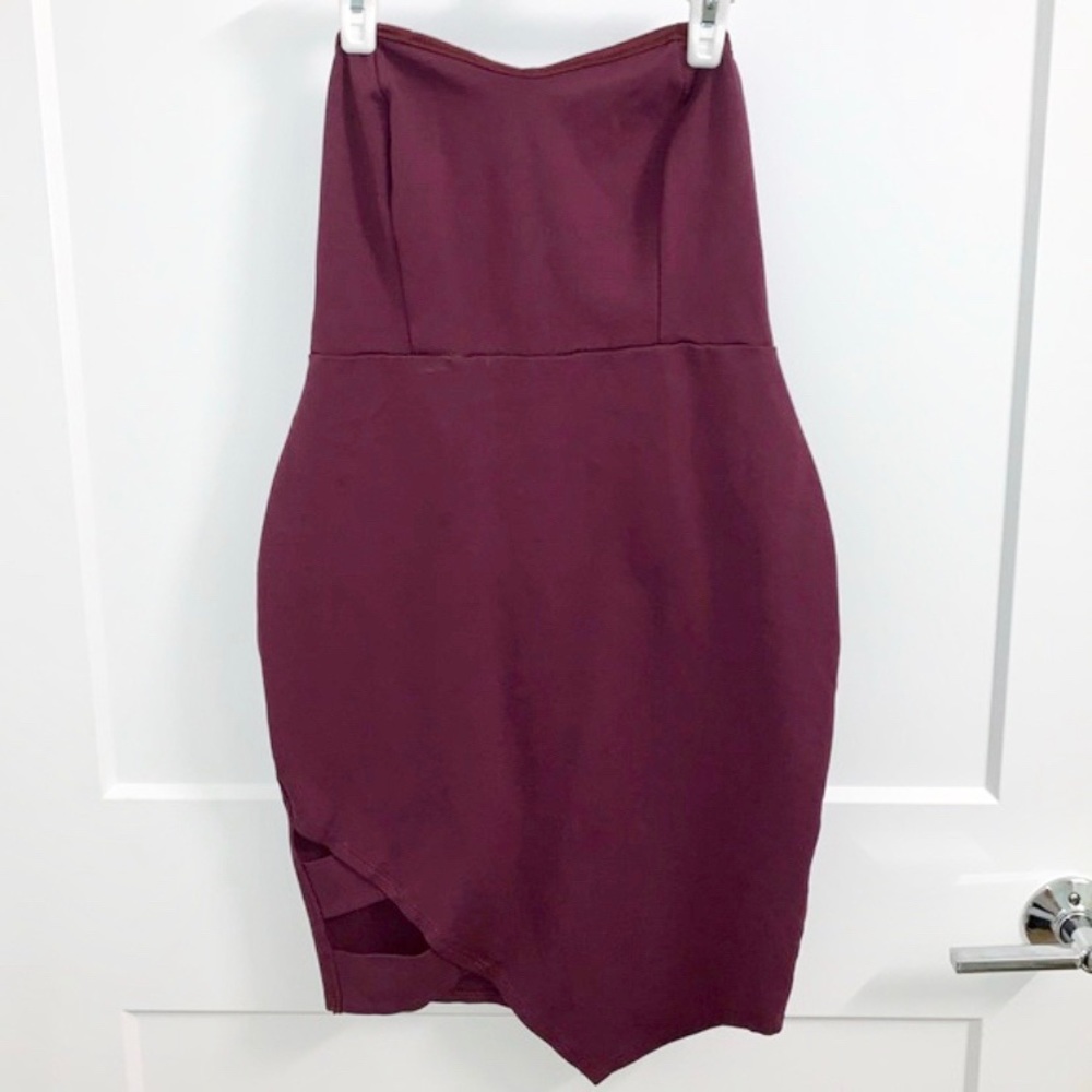 Charlotte Russe 
Wine night out dress